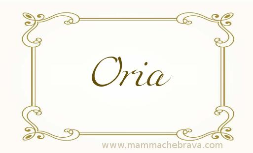 Oria