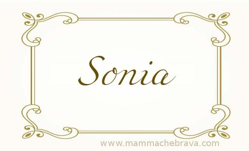 Sonia