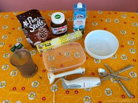 Semifreddo nutella e pandistelle