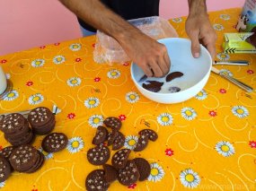 Semifreddo nutella e pandistelle