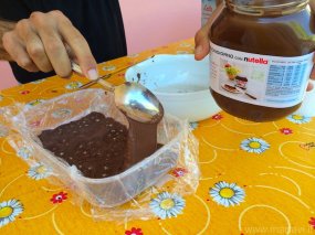 Semifreddo nutella e pandistelle