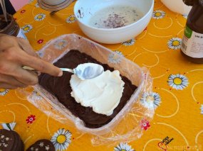 Semifreddo nutella e pandistelle