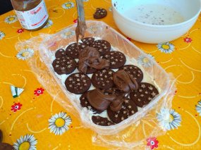 Semifreddo nutella e pandistelle