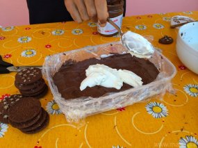 Semifreddo nutella e pandistelle