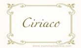 Ciriaco