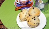 Muffin con goccie di cioccolato