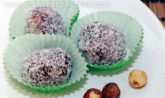 Palline cocco e nocciola