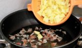 fusilli patate e speck