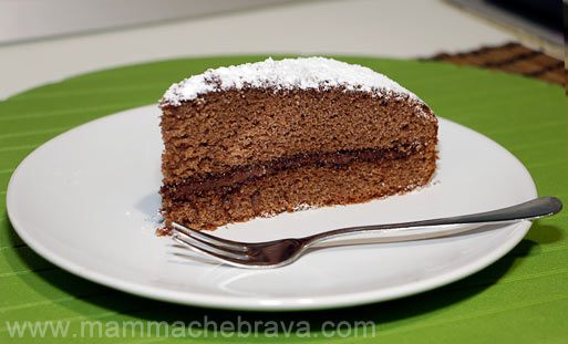 torta al latte caldo