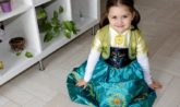 vestito di carnevale anna frozen