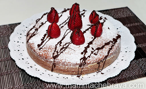 Torta cioccolato e ricotta