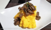 polenta funghi e salsicce