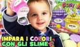 impara i colori con gli slime